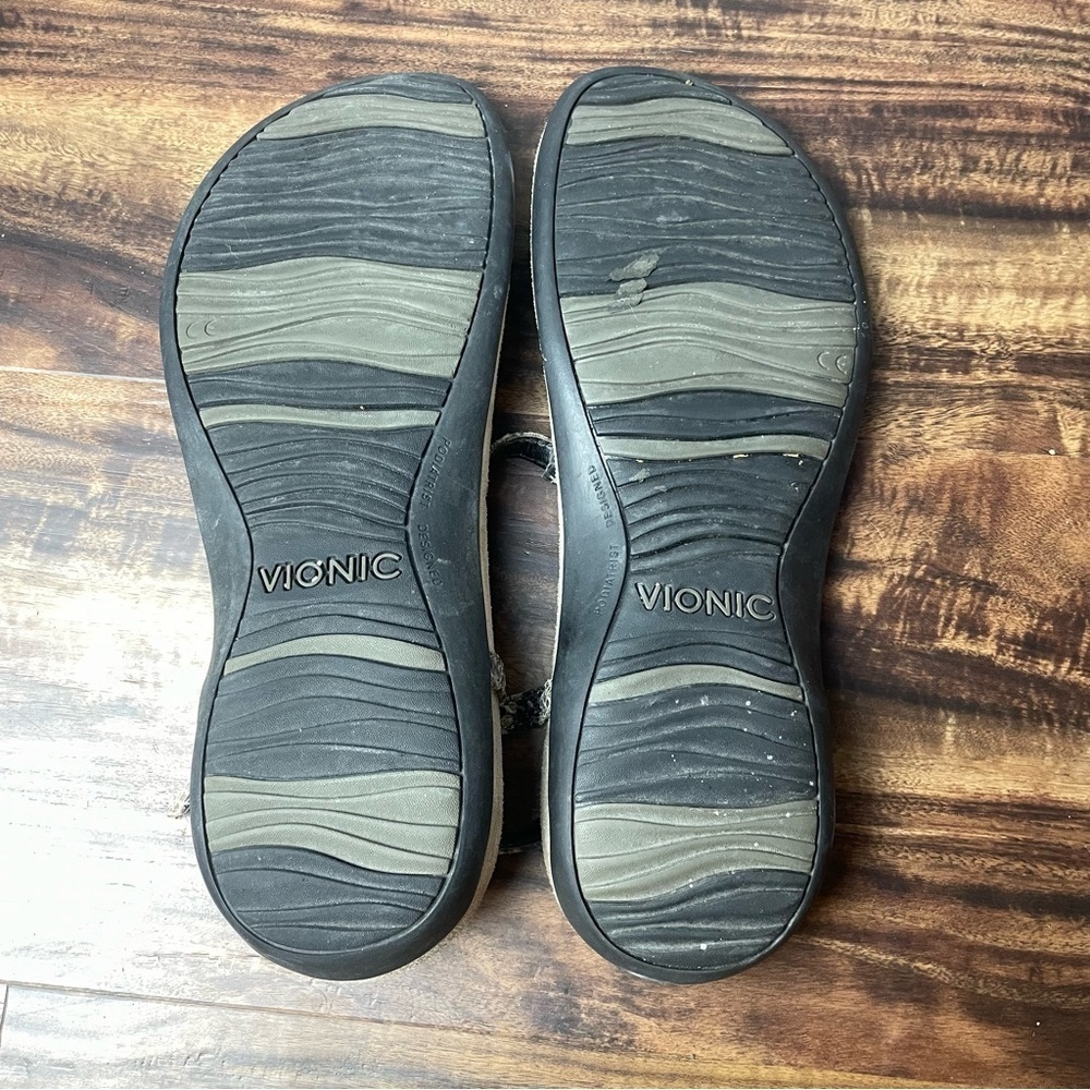 Vionic Lizbeth Women's T-strap Orthotic Sandal Size 10 - Picture 5 of 11